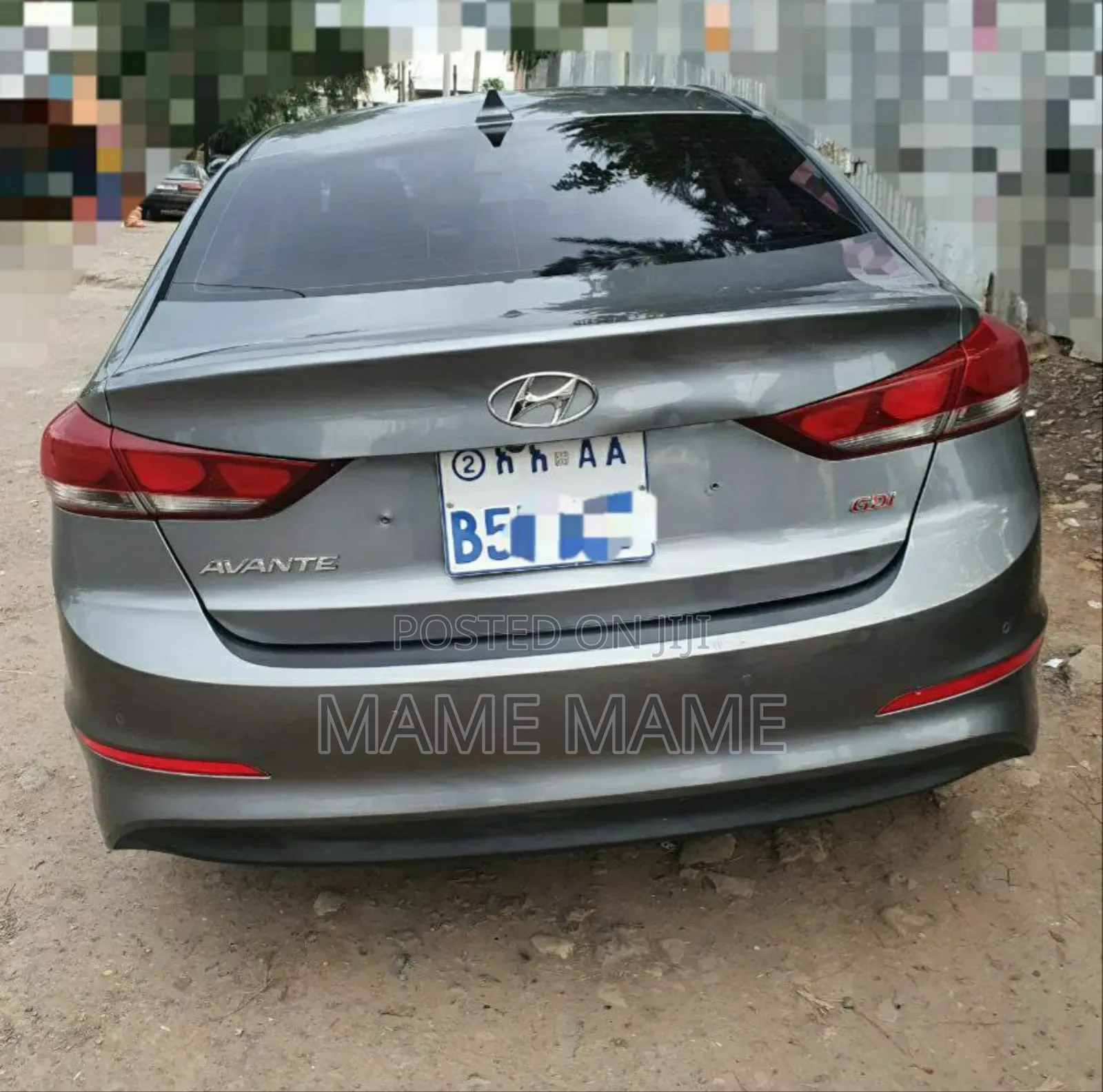 Hyundai Avante 2016 Gray