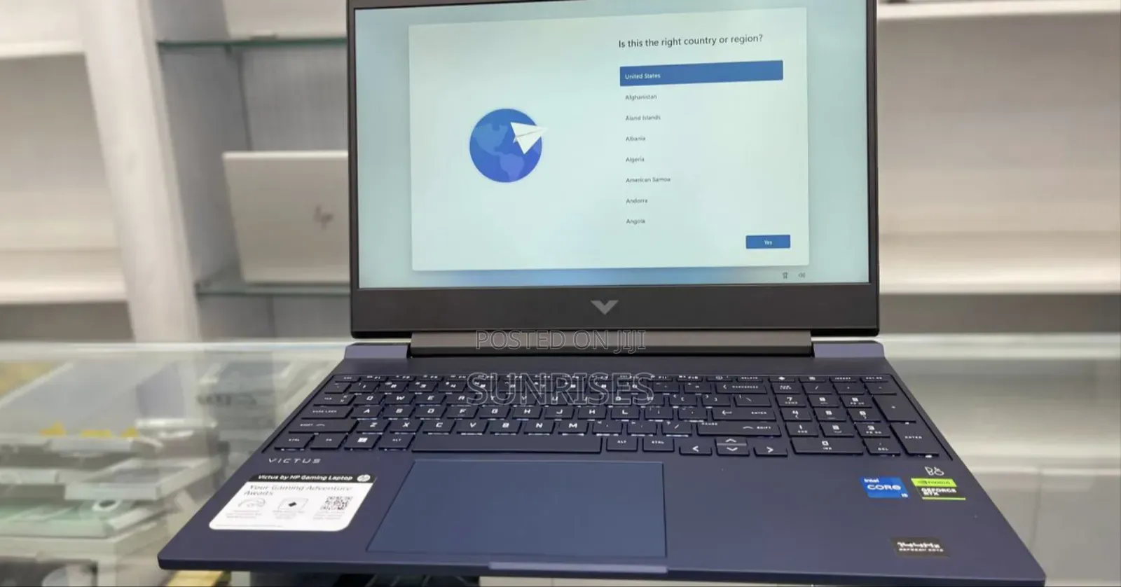 New Laptop HP Victus 16 16GB Intel Core I5 SSD 512GB