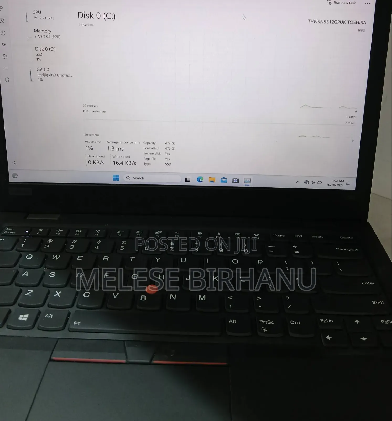 New Laptop Lenovo ThinkPad Yoga 8GB Intel Core I5 SSD 512GB