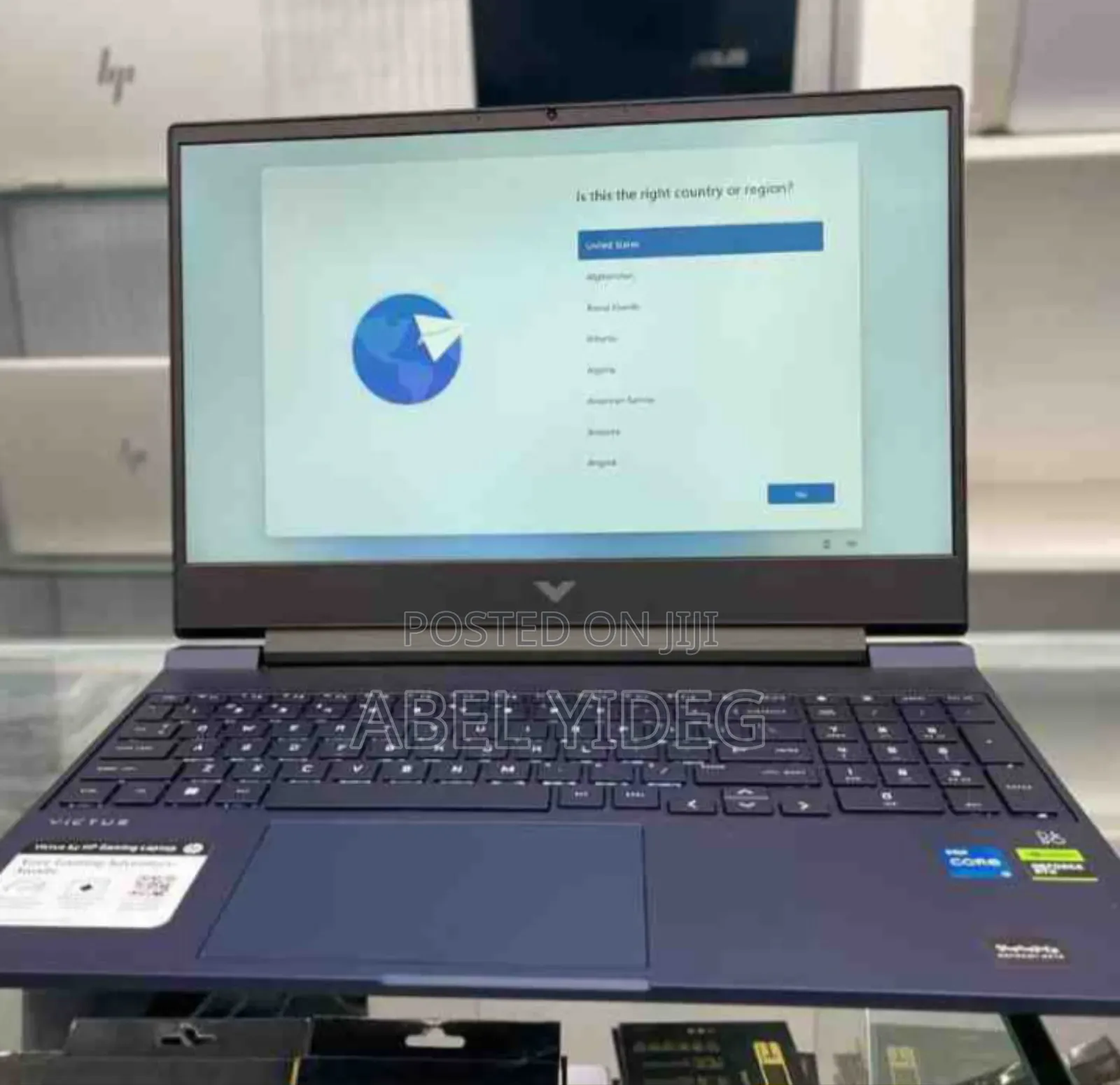 New Laptop HP Victus 15 8GB Intel Core I5 SSD 512GB