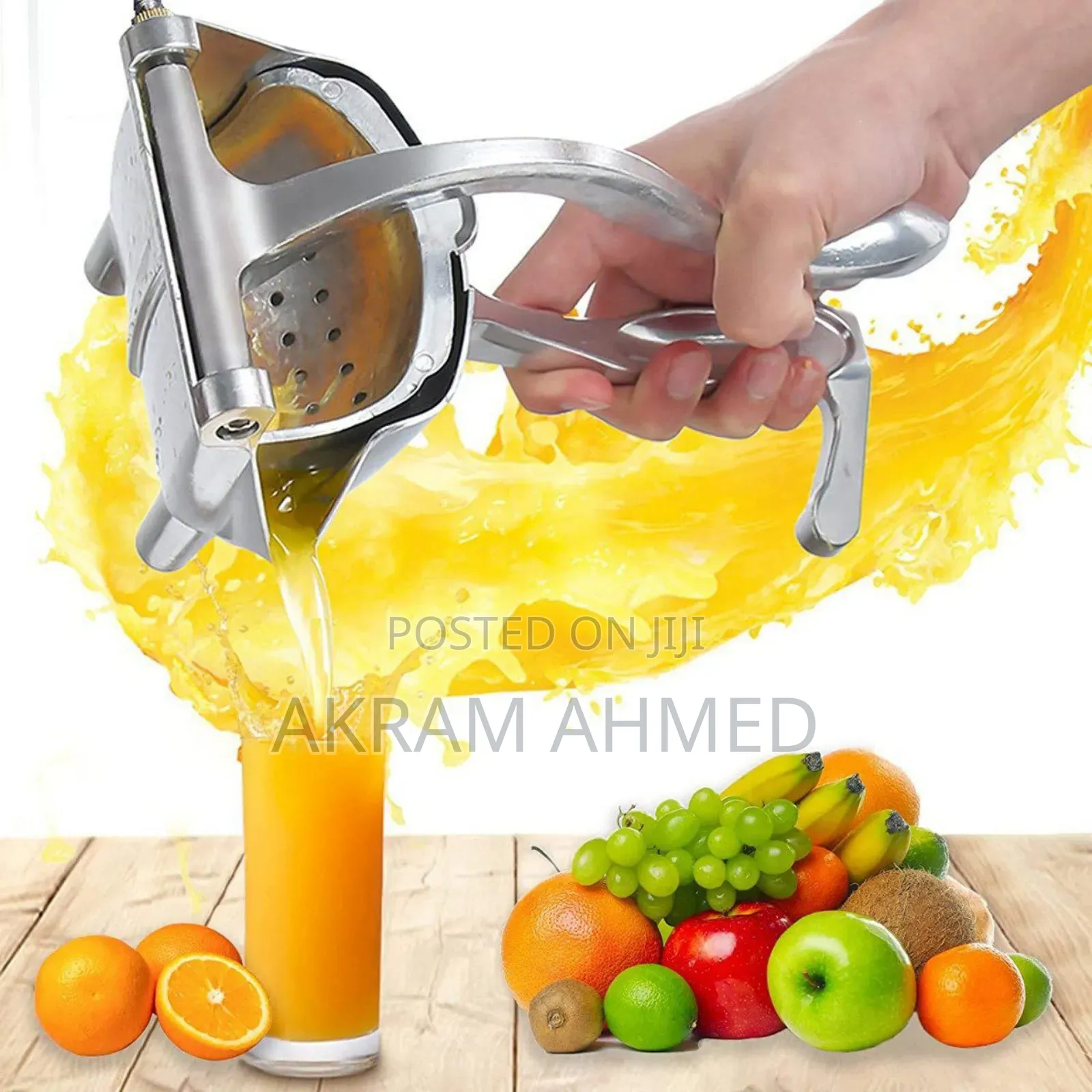 Manual Hand Press Fruit Juicer