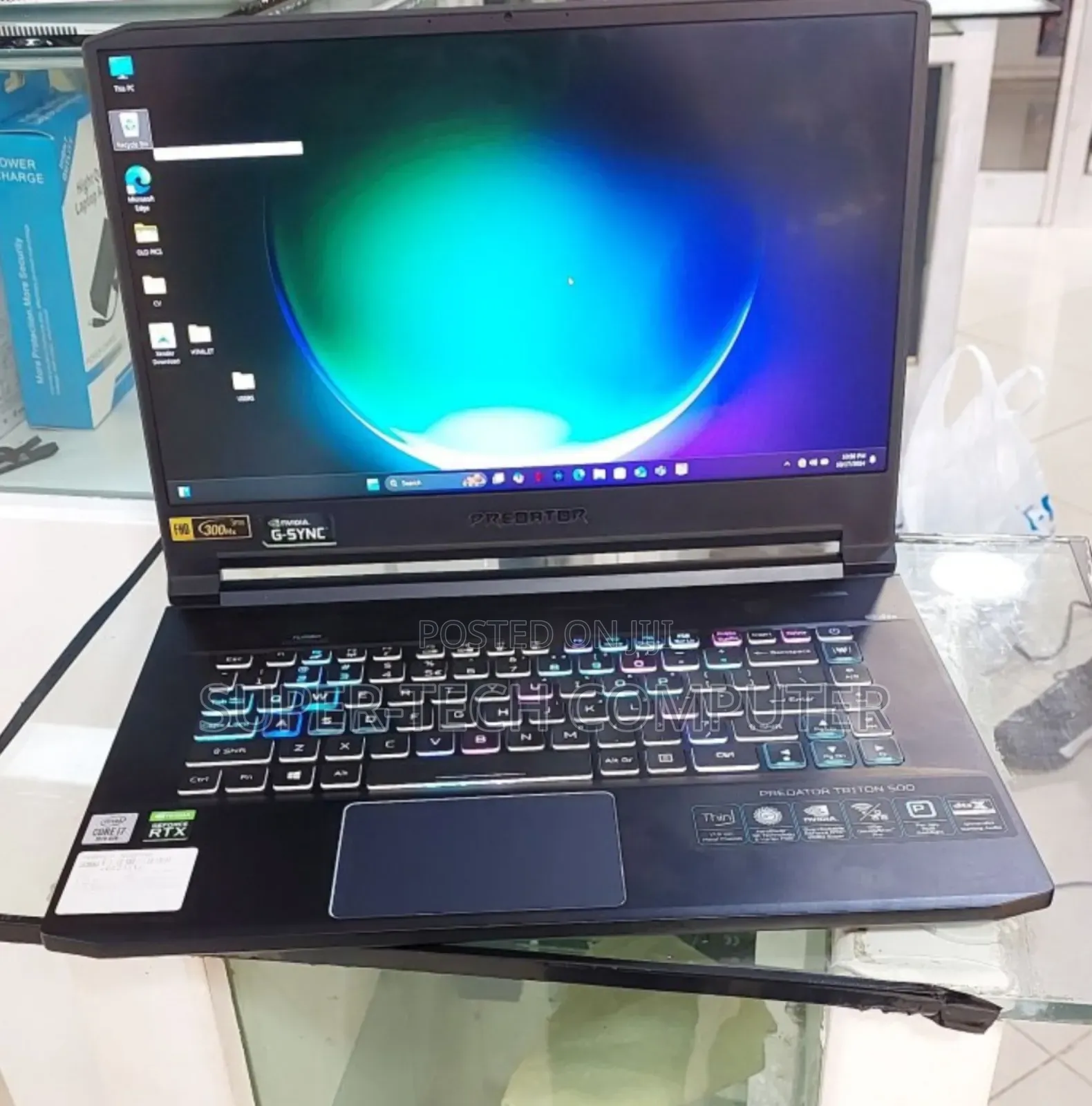 New Laptop Acer Predator 15 16GB Intel Core I7 SSD 512GB