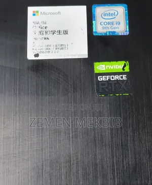 New Laptop HP Omen 15 16GB Intel Core I9 SSD 512GB