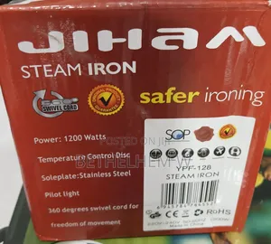 Jiham Steam Iron(ጂሃም የልብስ ካውያ)