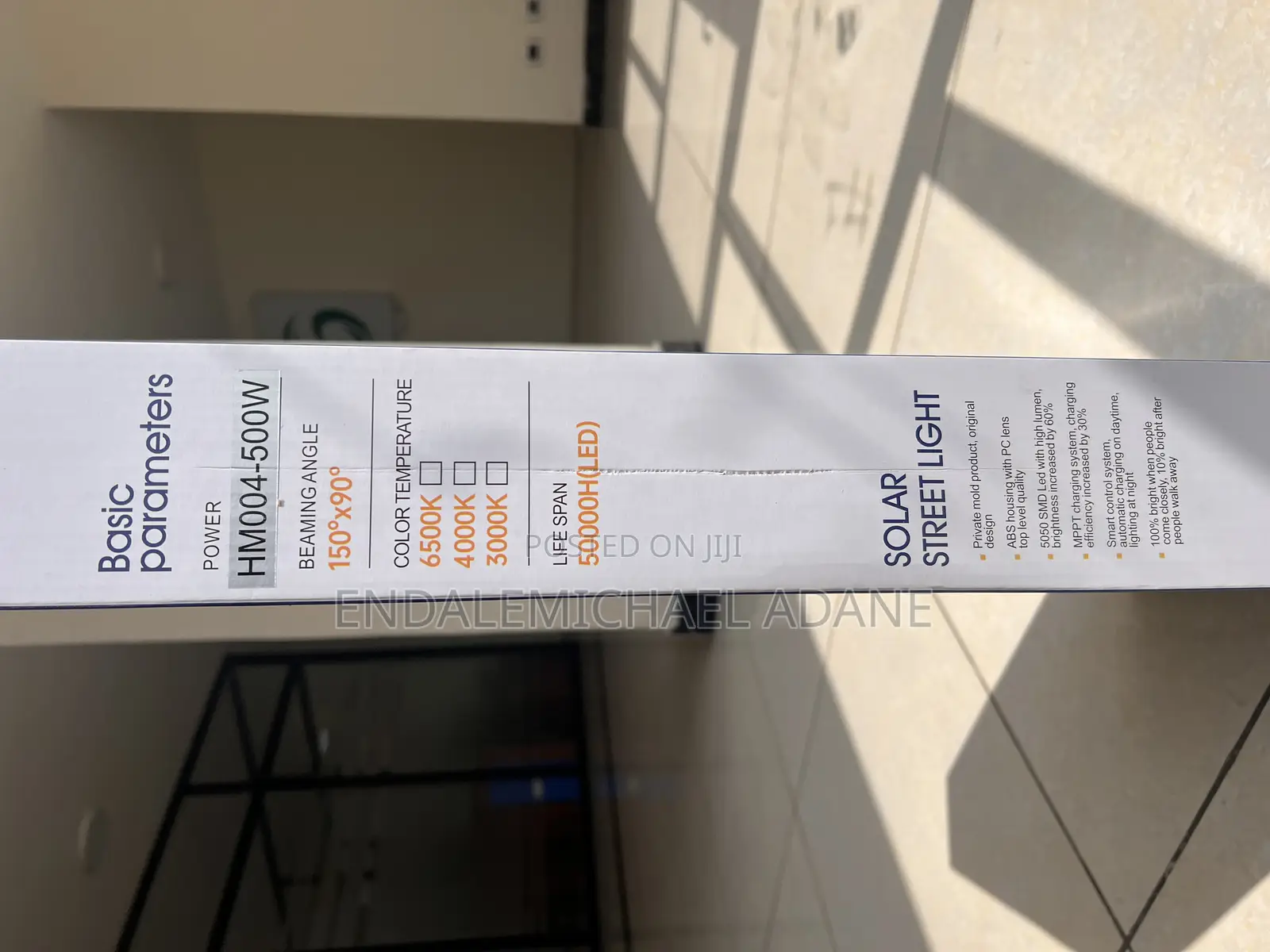 500W Solar Street Light