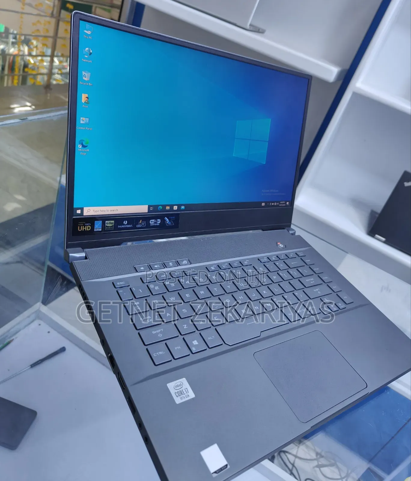 New Laptop Asus ROG Zephyrus G15 32GB Intel Core I7 SSD 512GB