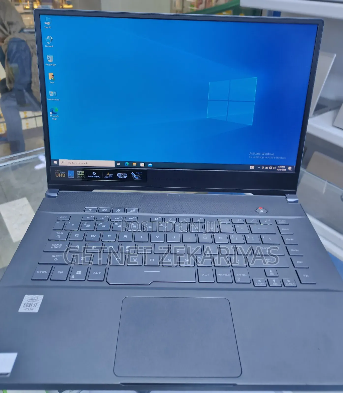 New Laptop Asus ROG Zephyrus G15 32GB Intel Core I7 SSD 512GB