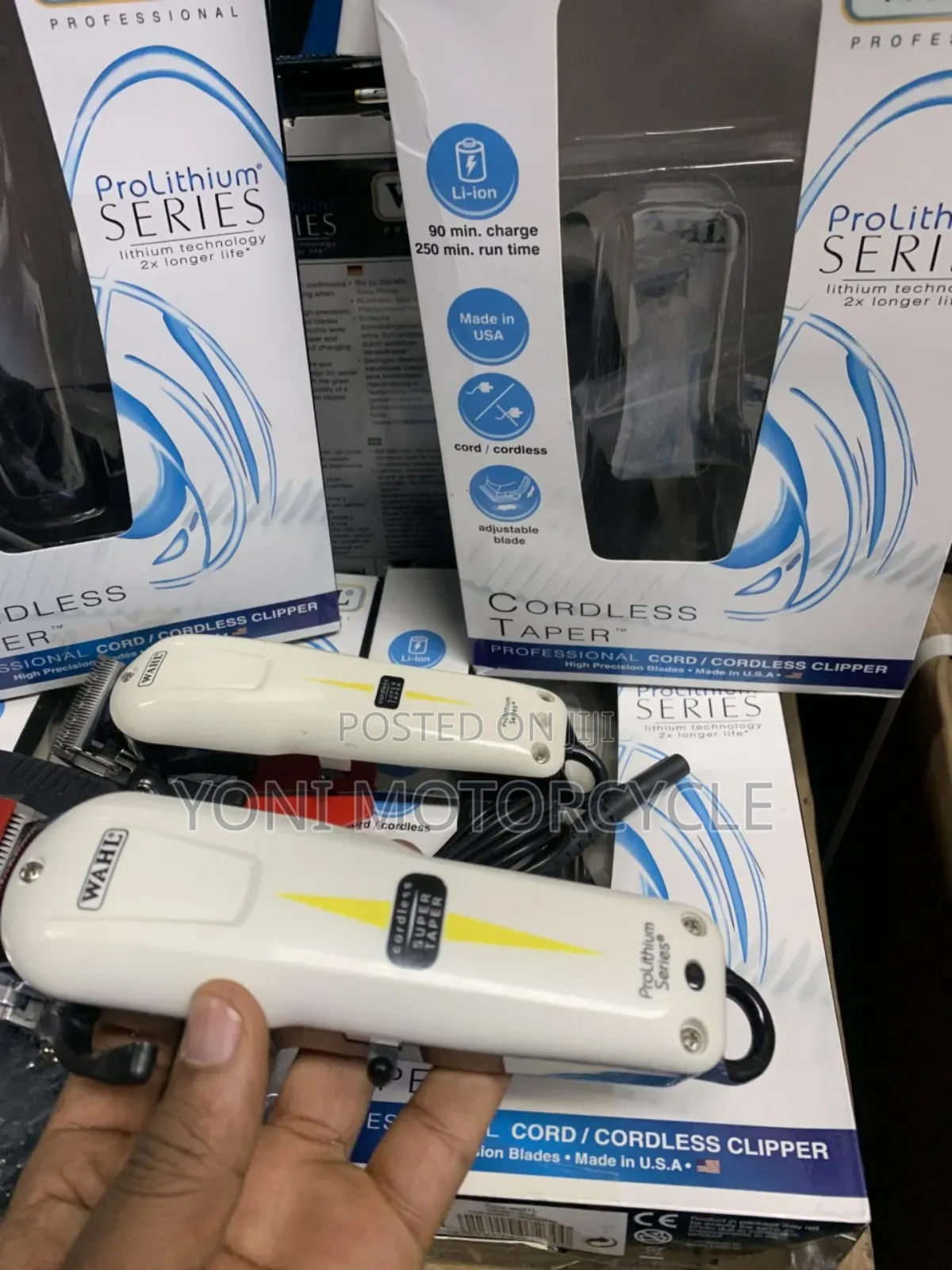 Rechargebale Wahlከ 100 ደቂቃ በላይ እድሜ ያለው