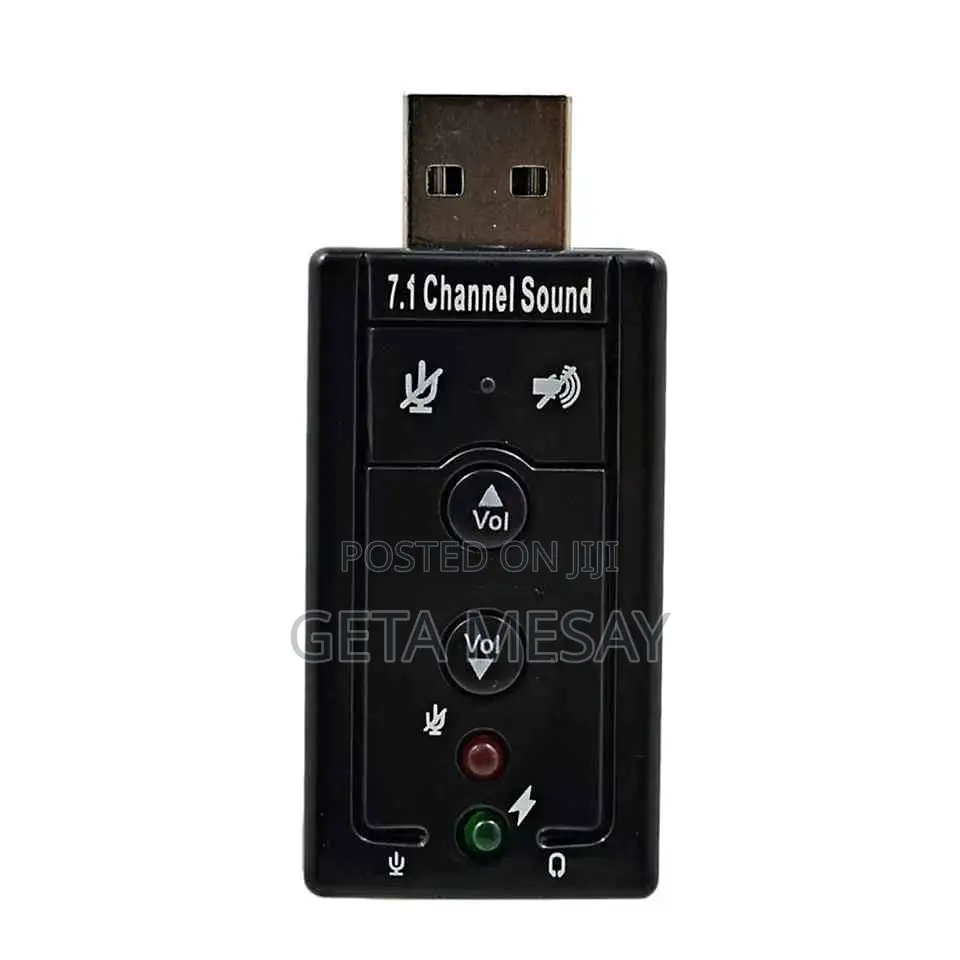 Usb Sound Card ሳውንድ ካርድ (Usb Sound Card)