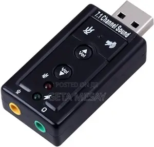 Usb Sound Card ሳውንድ ካርድ (Usb Sound Card)
