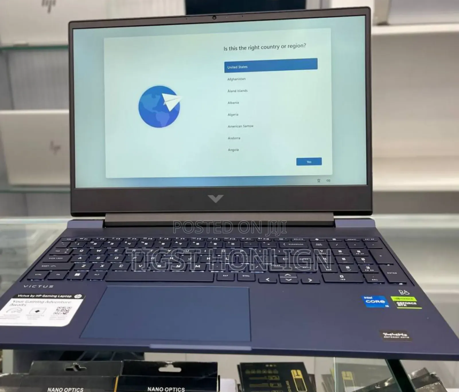 New Laptop HP Victus 15 8GB Intel Core I5 SSD 512GB