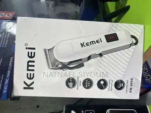 Kemi Hair Clipper በelectric በcharge የሚሰራ