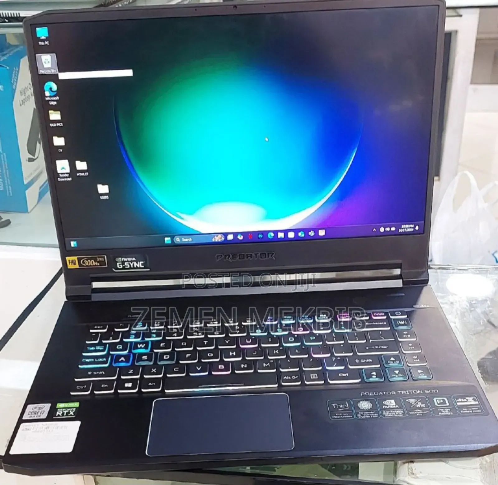 New Laptop Acer Predator Helios 300 16GB Intel Core I7 SSD 512GB