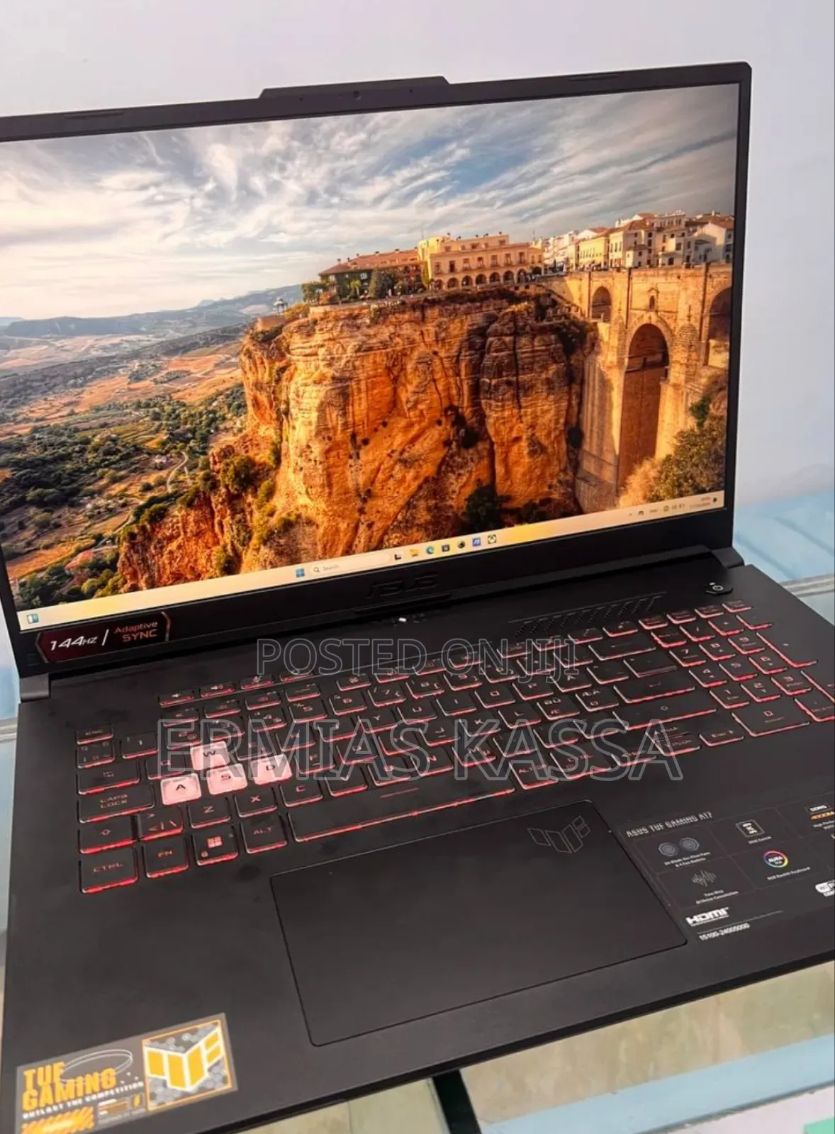 New Laptop Asus TUF Gaming A15 16GB AMD Ryzen 7 SSD 1T
