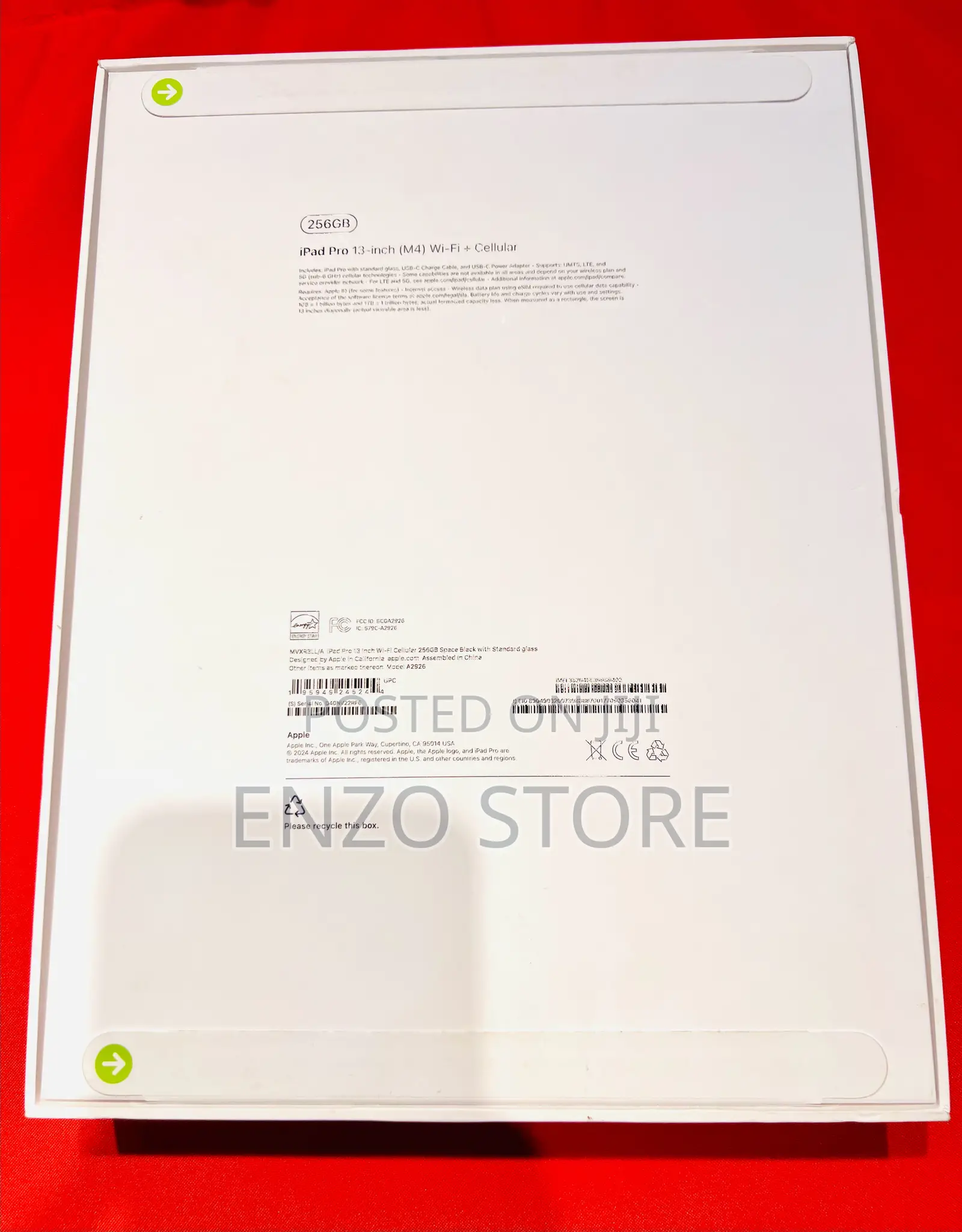 New Apple iPad Pro 13 (2024) 256 GB Gray