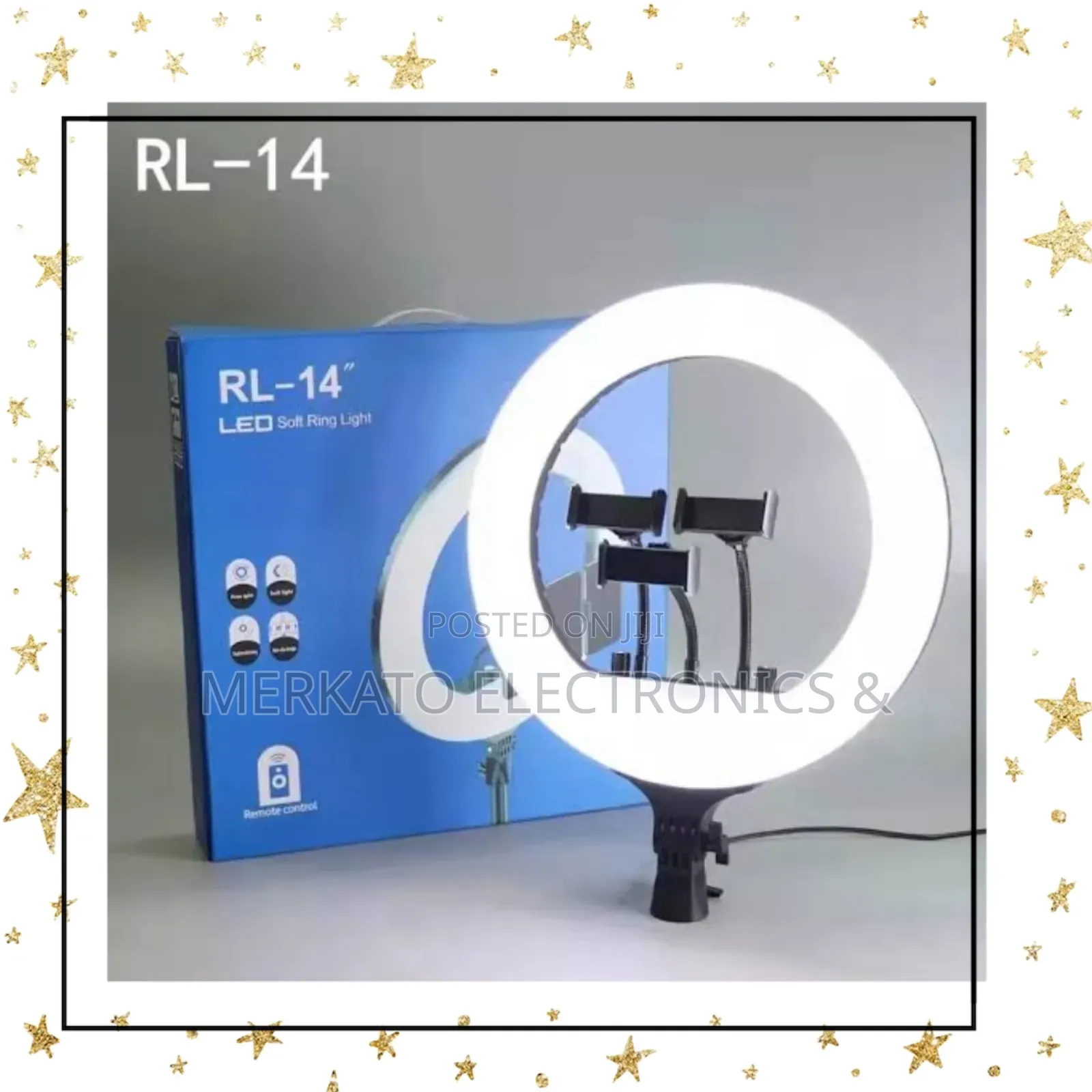 Ring Light 14 Inch | RL - 14 With Stand Quality