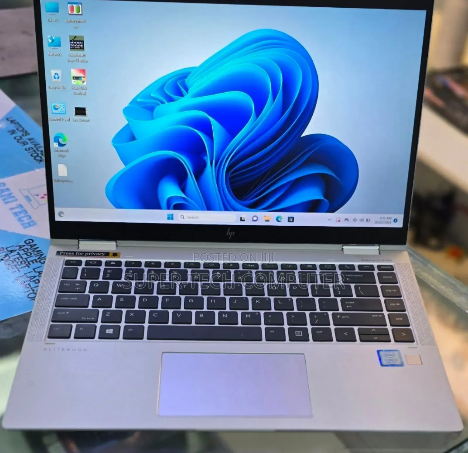 New Laptop HP EliteBook X360 1040 G5 16GB Intel Core I7 SSD 512GB