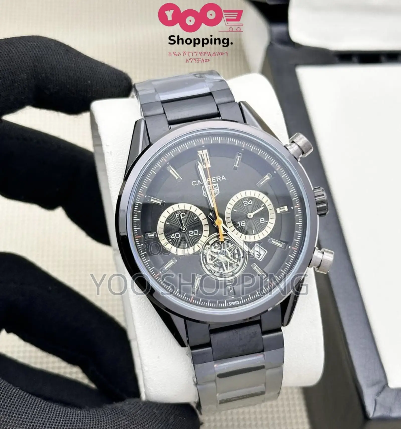 Rare CARRERA, TISSOT, BREITLING Mens Watches