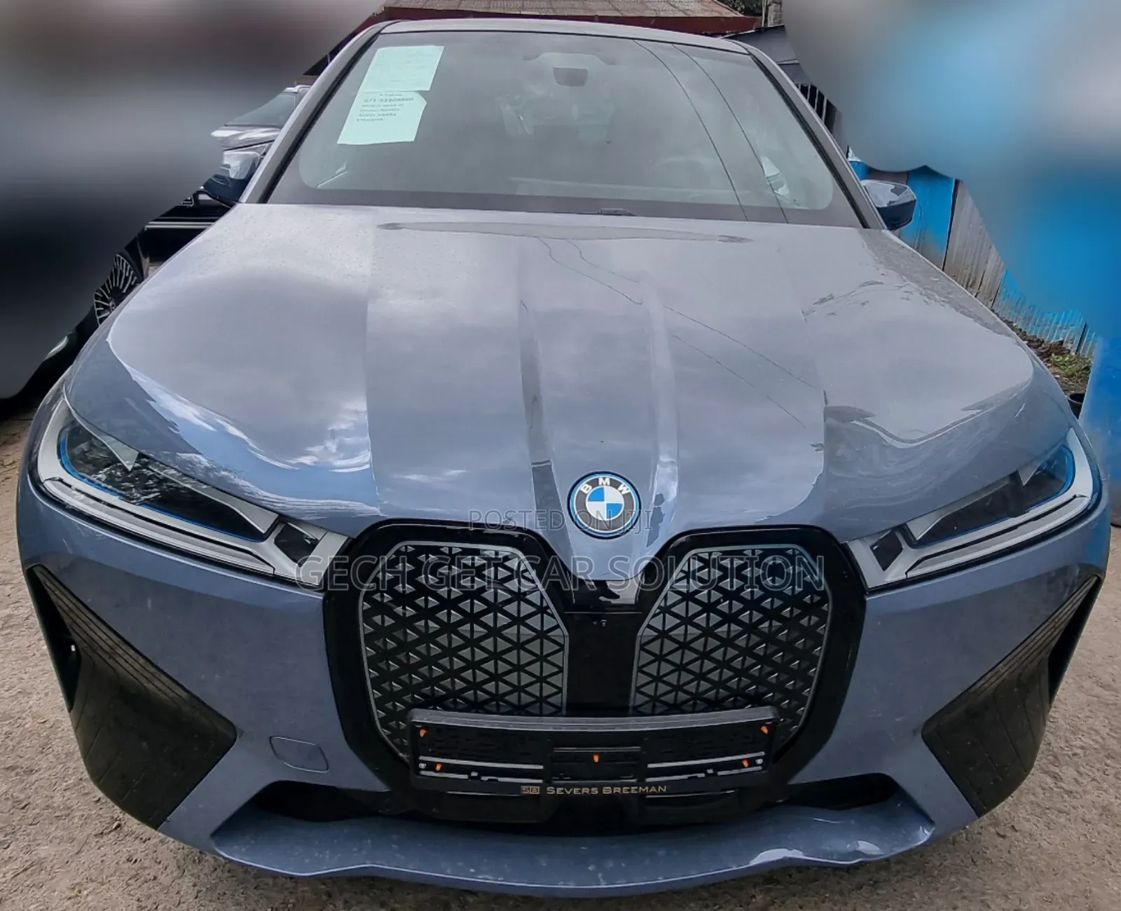 New BMW X4 2024 Blue