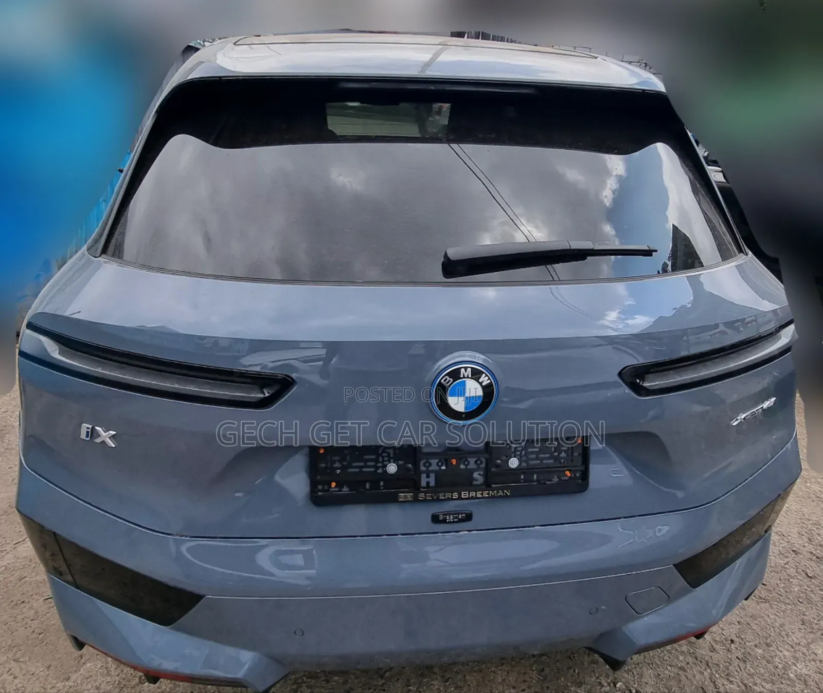 New BMW X4 2024 Blue