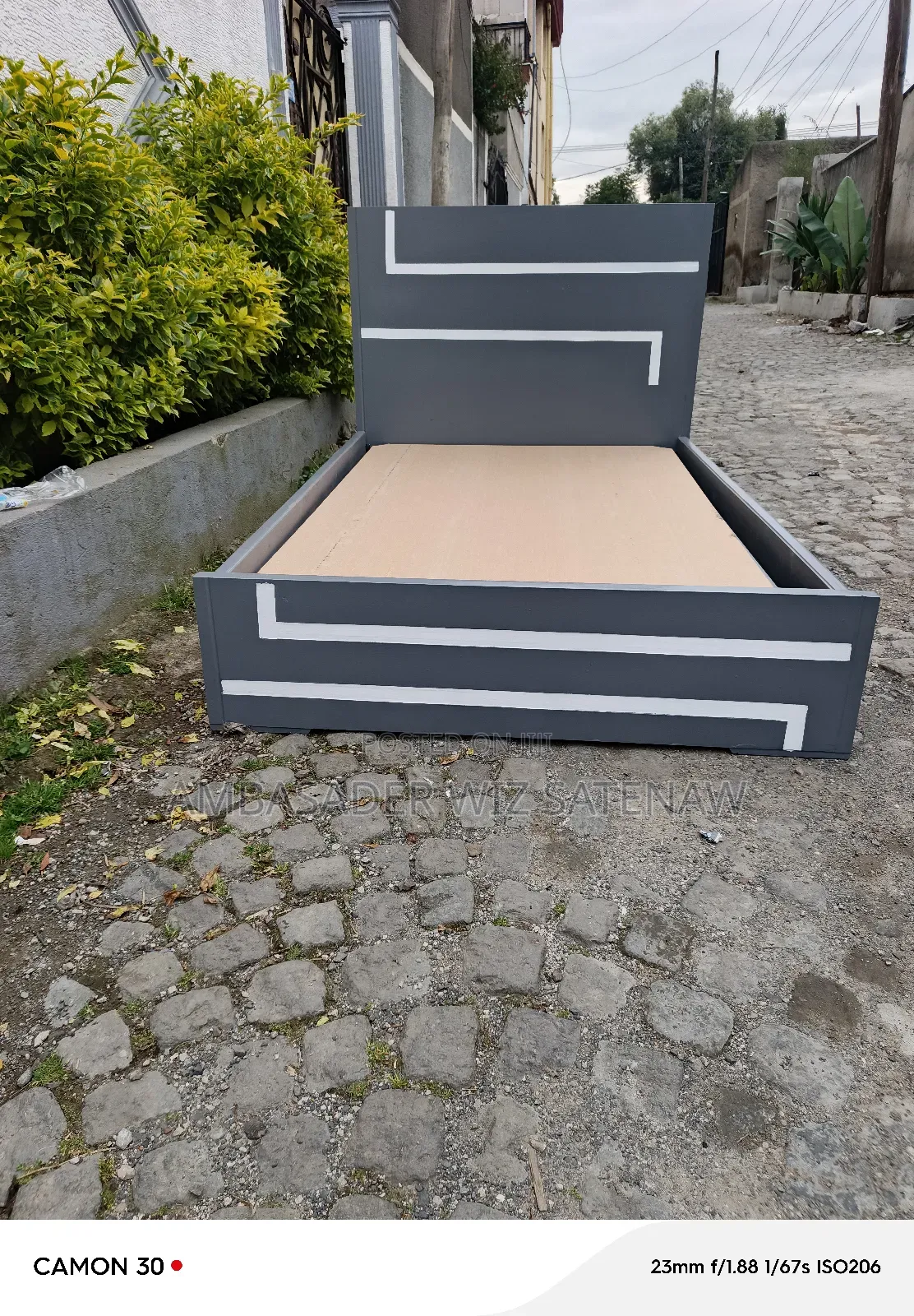 አልጋ 1.20ሳ.ሜ