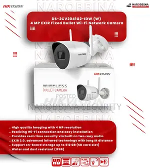 Photo - Hikvision 4MP Wifi Bullet IP Camera