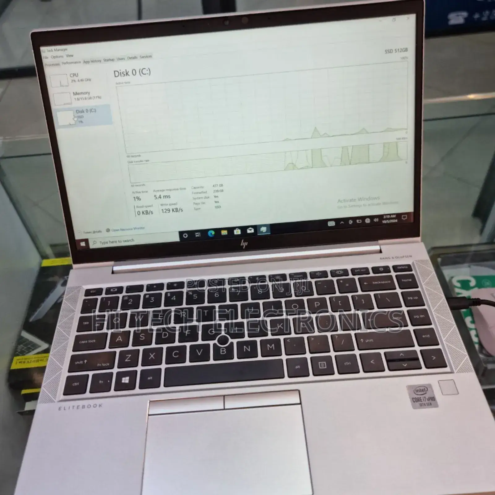 New Laptop HP EliteBook 840 16GB Intel Core I7 SSD 512GB