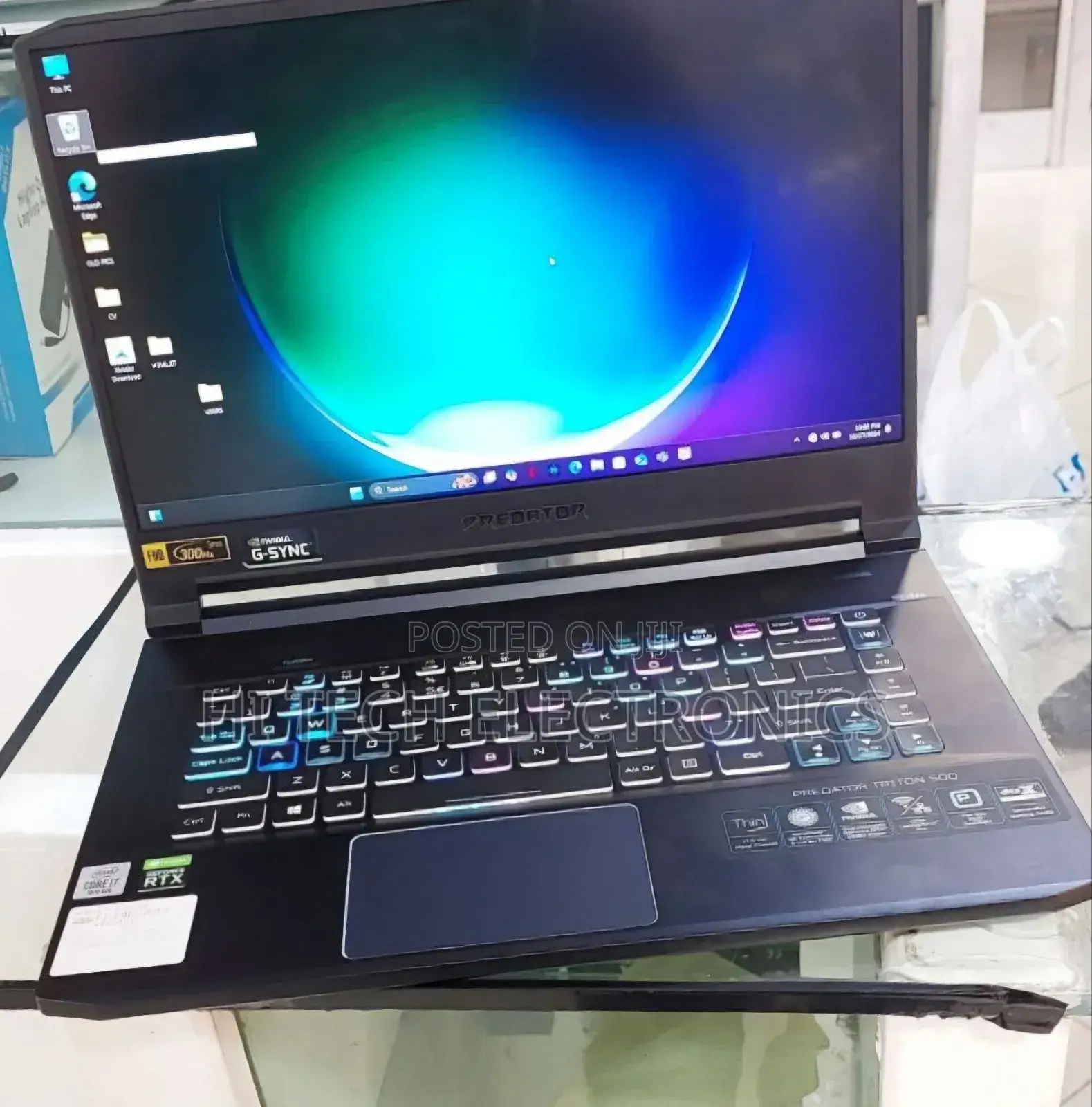 New Laptop Acer Predator Helios 300 16GB Intel Core I7 SSD 512GB