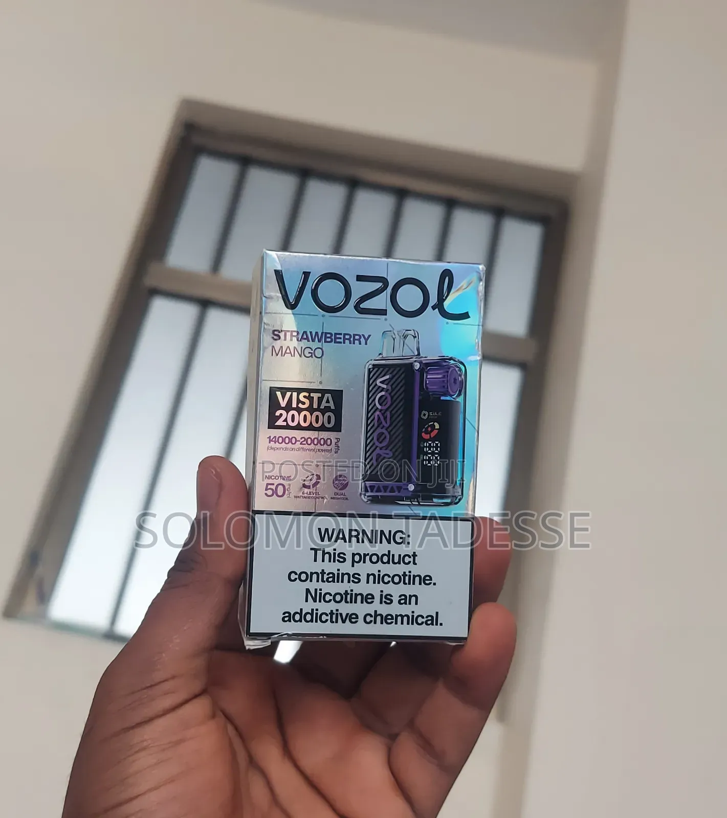 Vozol 20000puff Miami Ment Flover