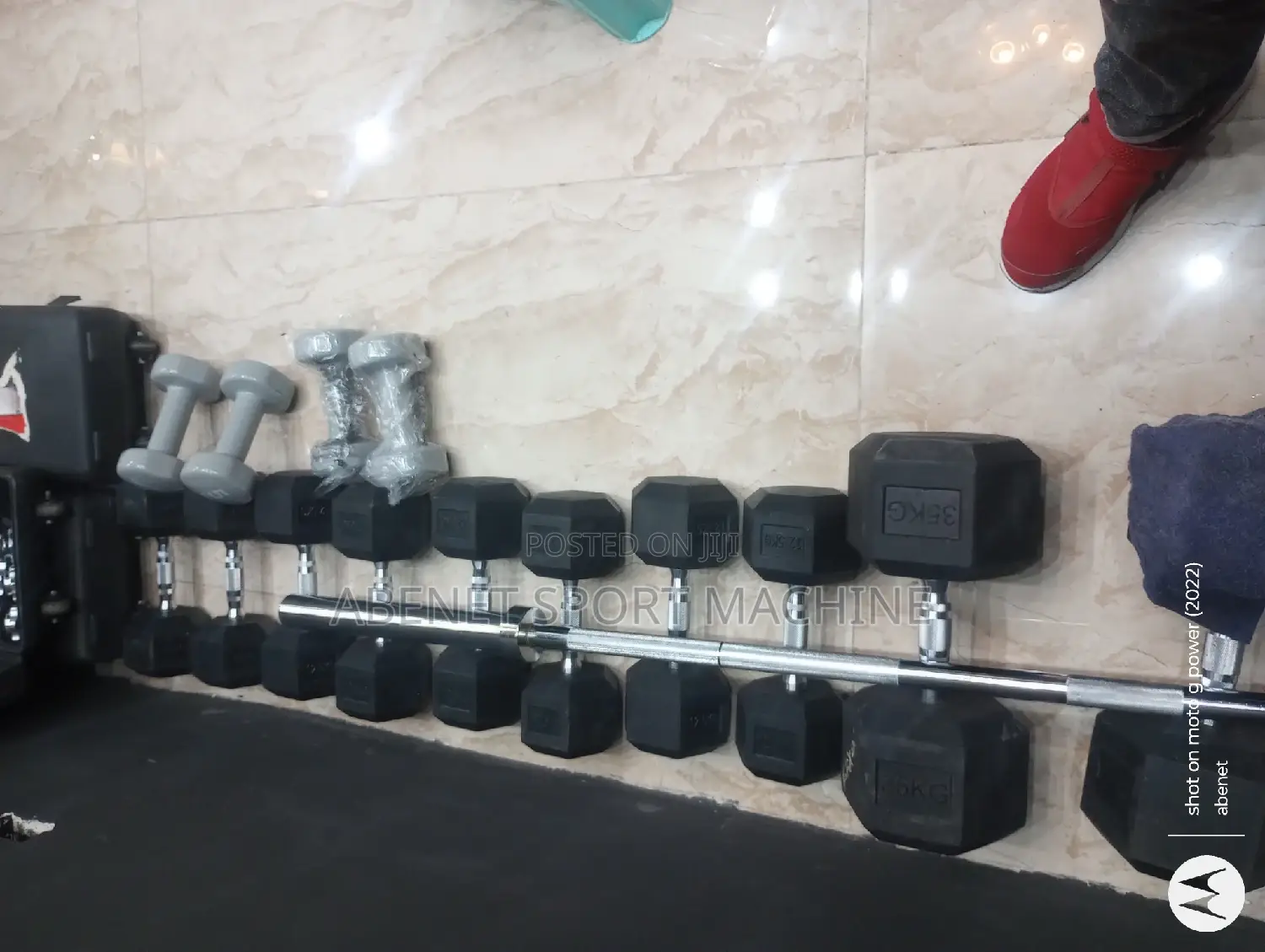 Hexagonal Dumbbells