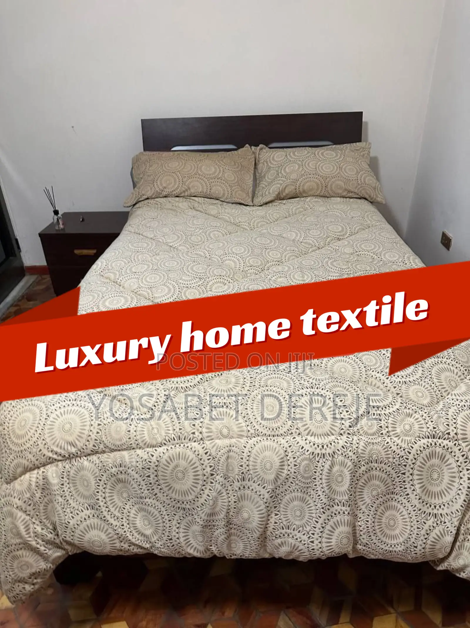 100%Cotton ባለፈር ኮንፈርት