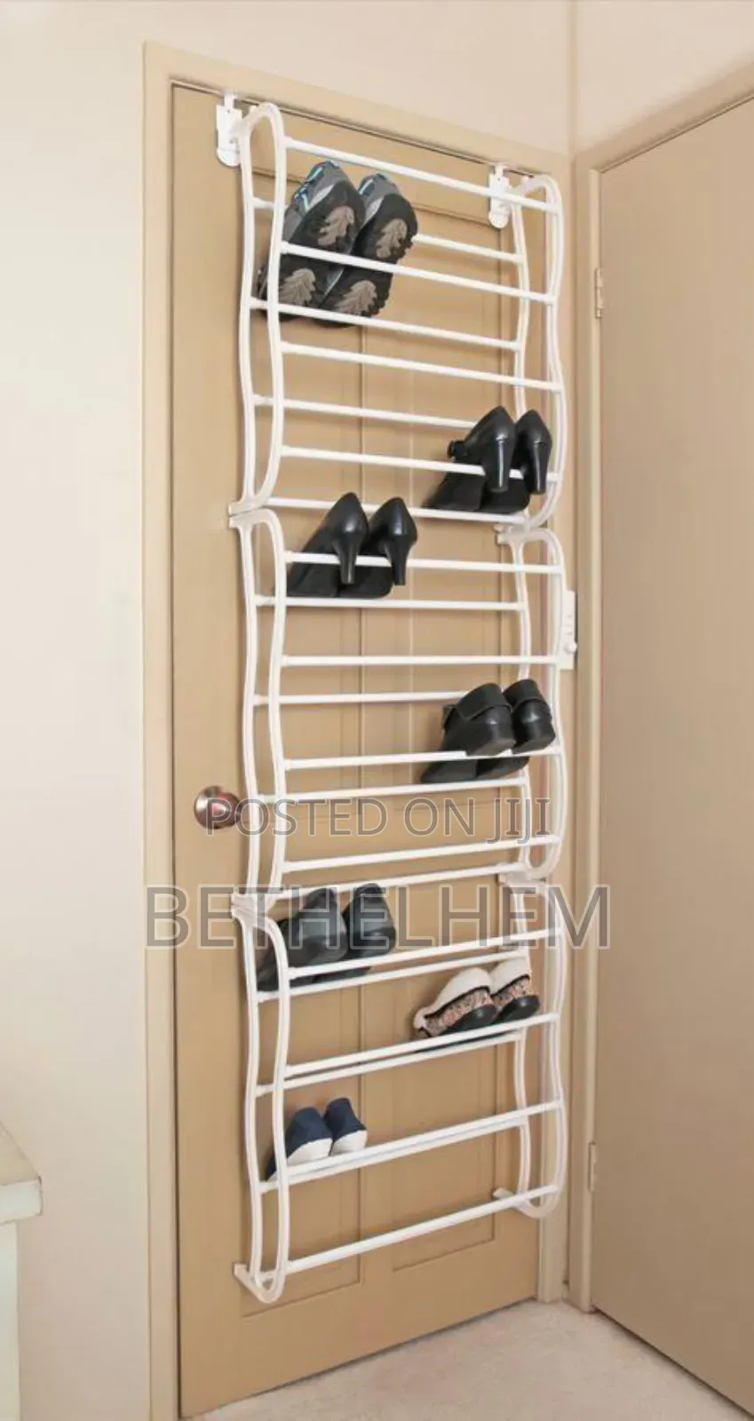 36 Pairs Over the Door Shoe Rack