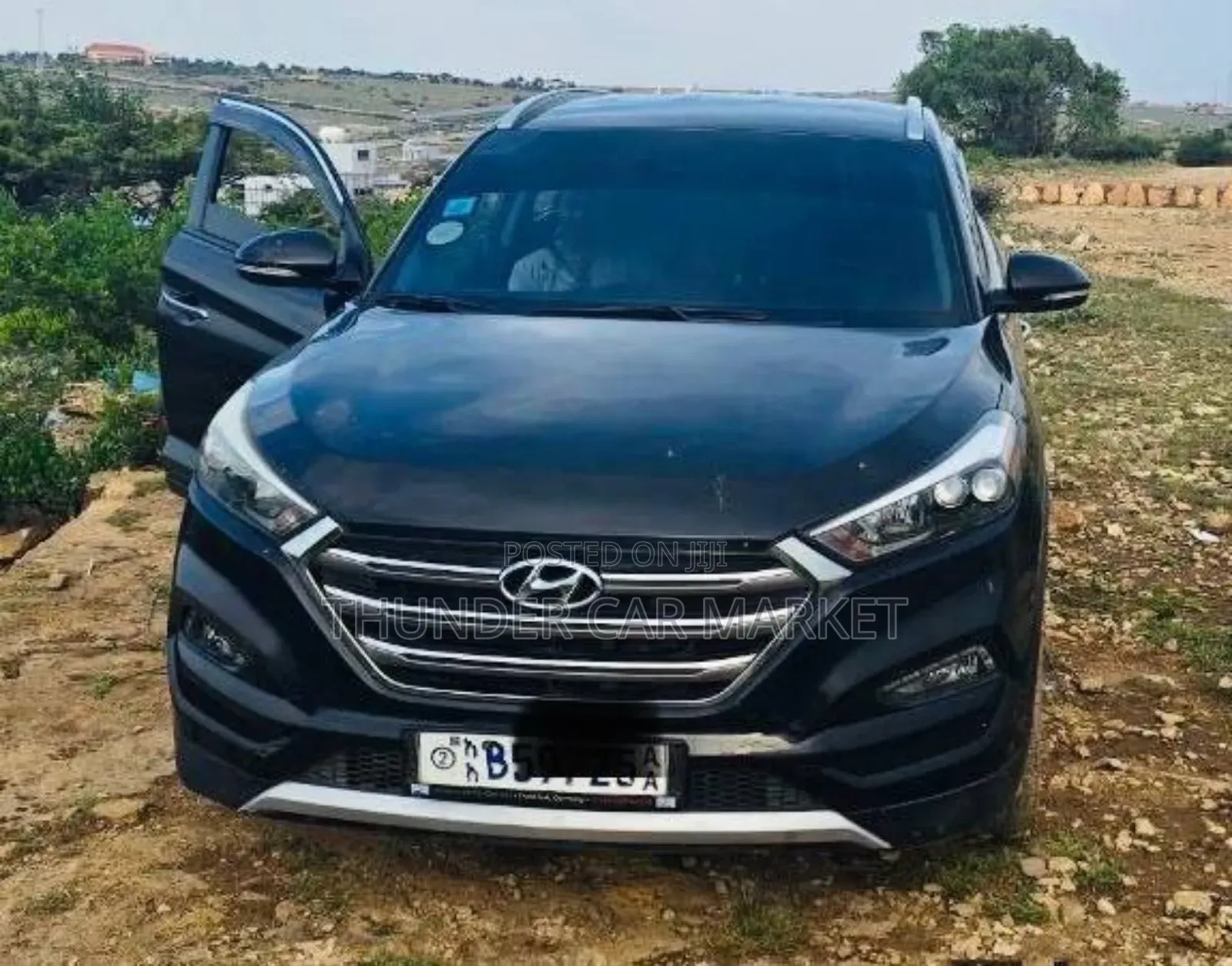 Hyundai Tucson 2017 Matt Black