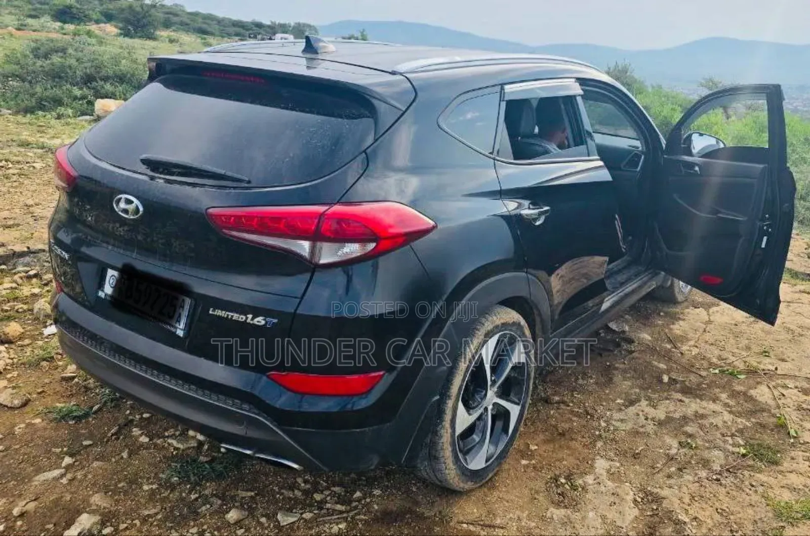 Hyundai Tucson 2017 Matt Black