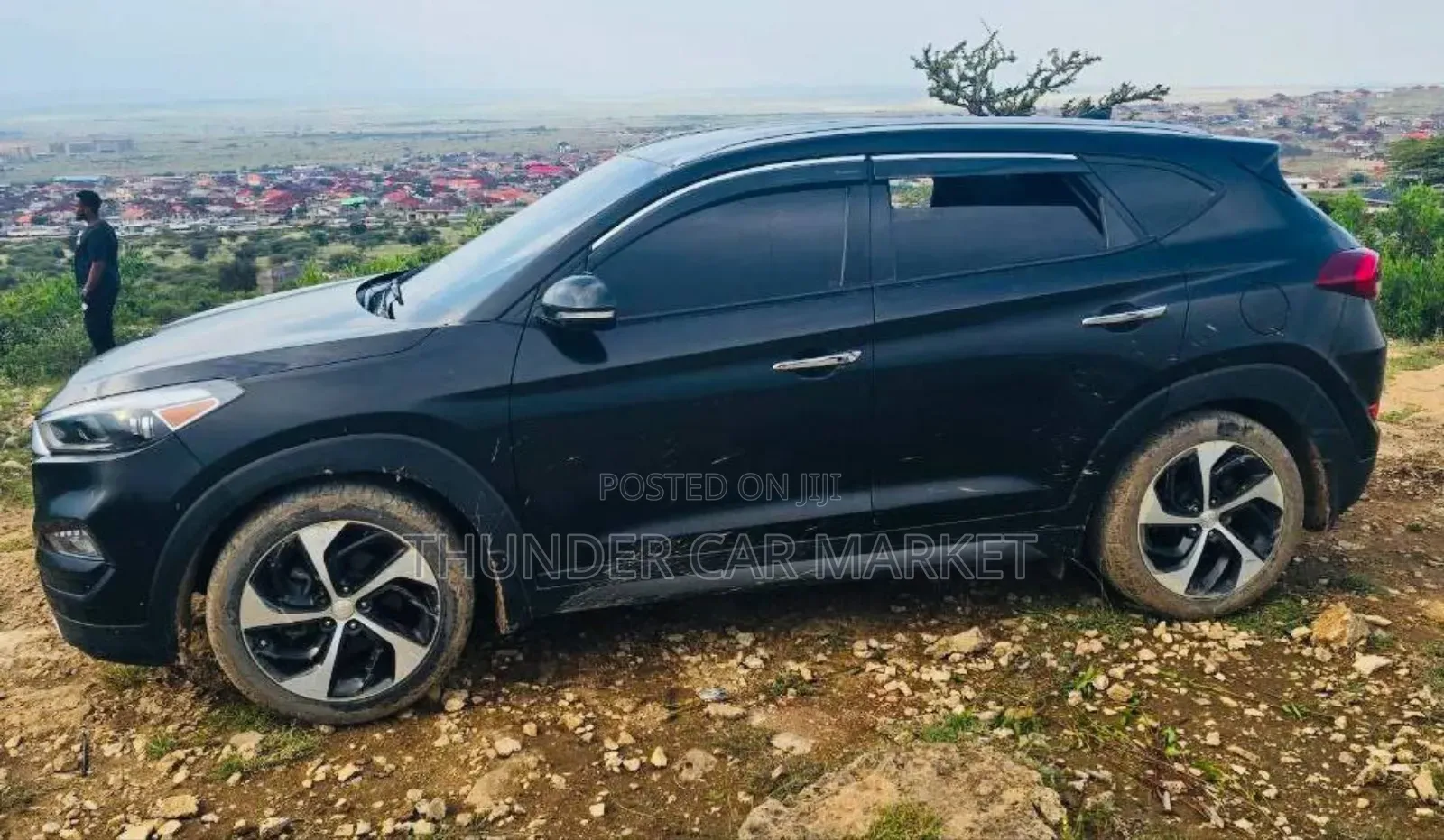 Hyundai Tucson 2017 Matt Black