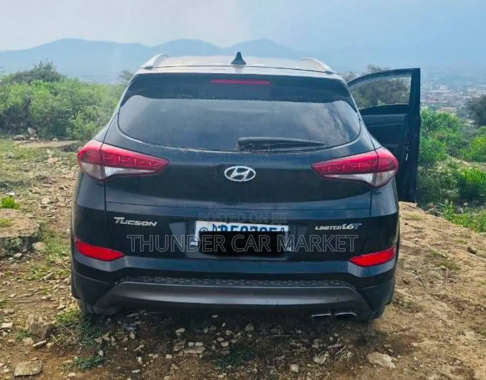 Hyundai Tucson 2017 Matt Black