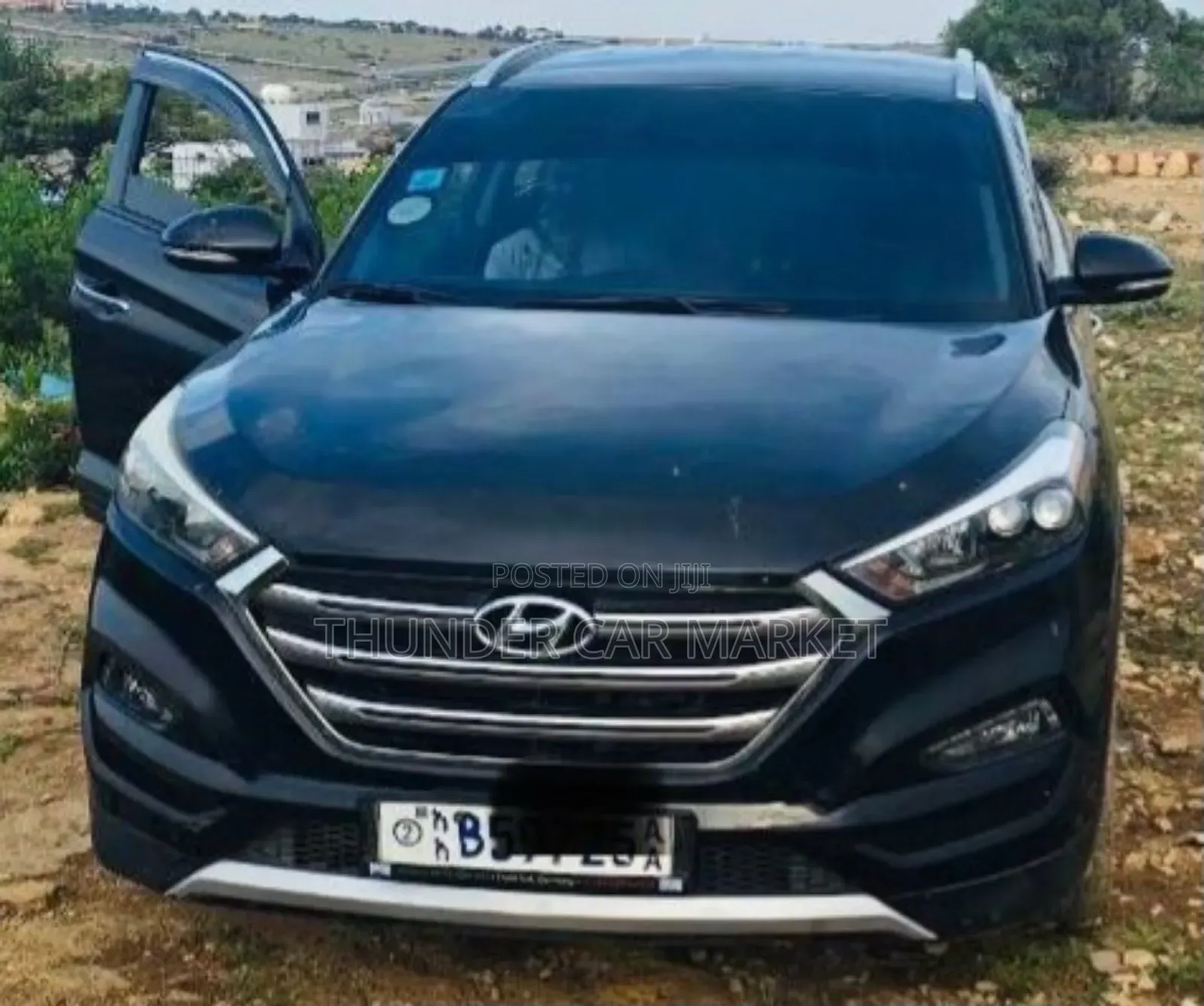 Hyundai Tucson 2017 Matt Black