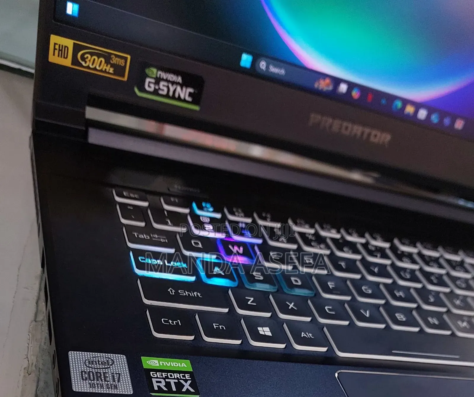 New Laptop Acer Predator Helios 300 16GB Intel Core I7 SSD 512GB