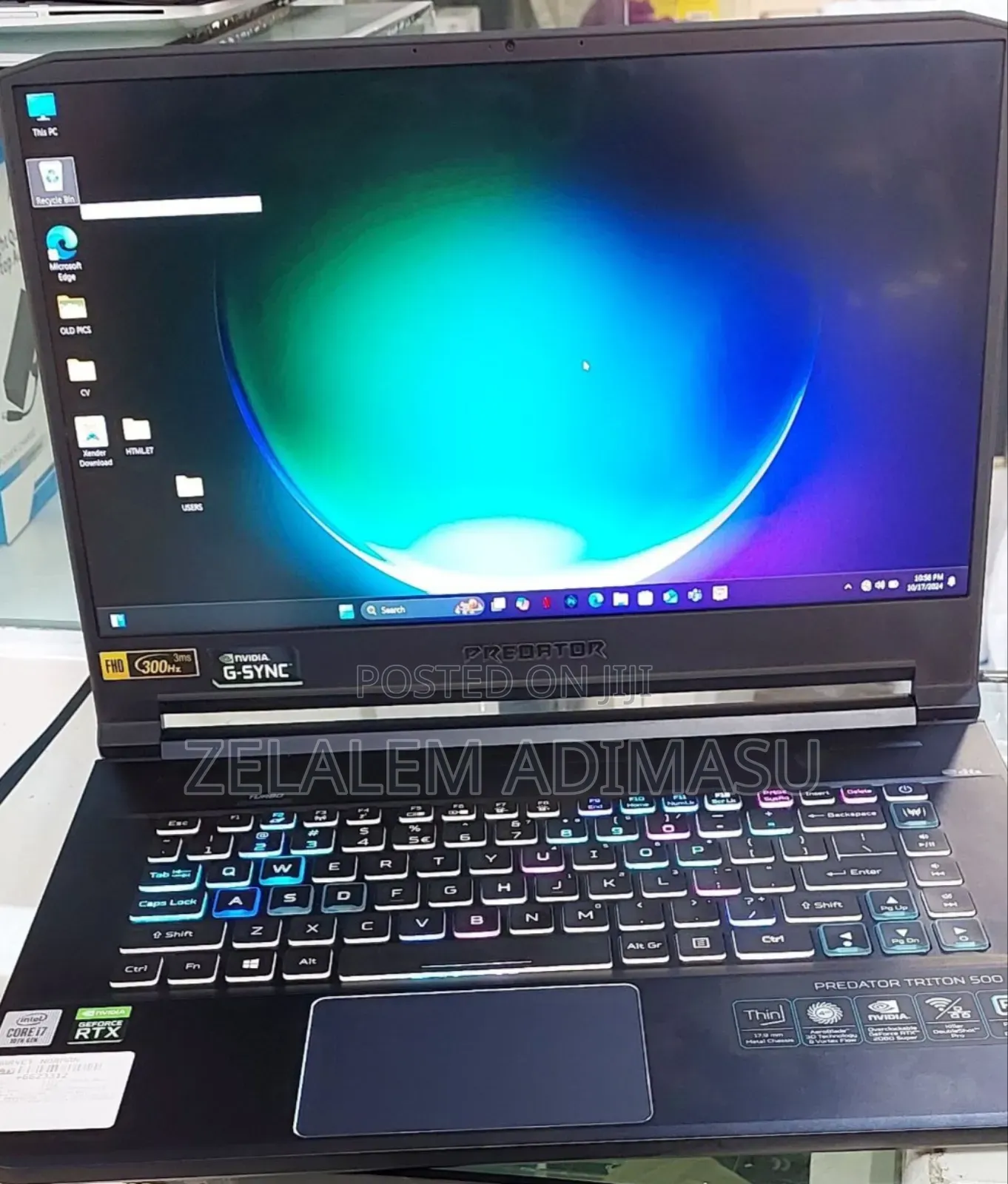 New Laptop Acer Predator Helios 300 16GB Intel Core I7 SSD 512GB