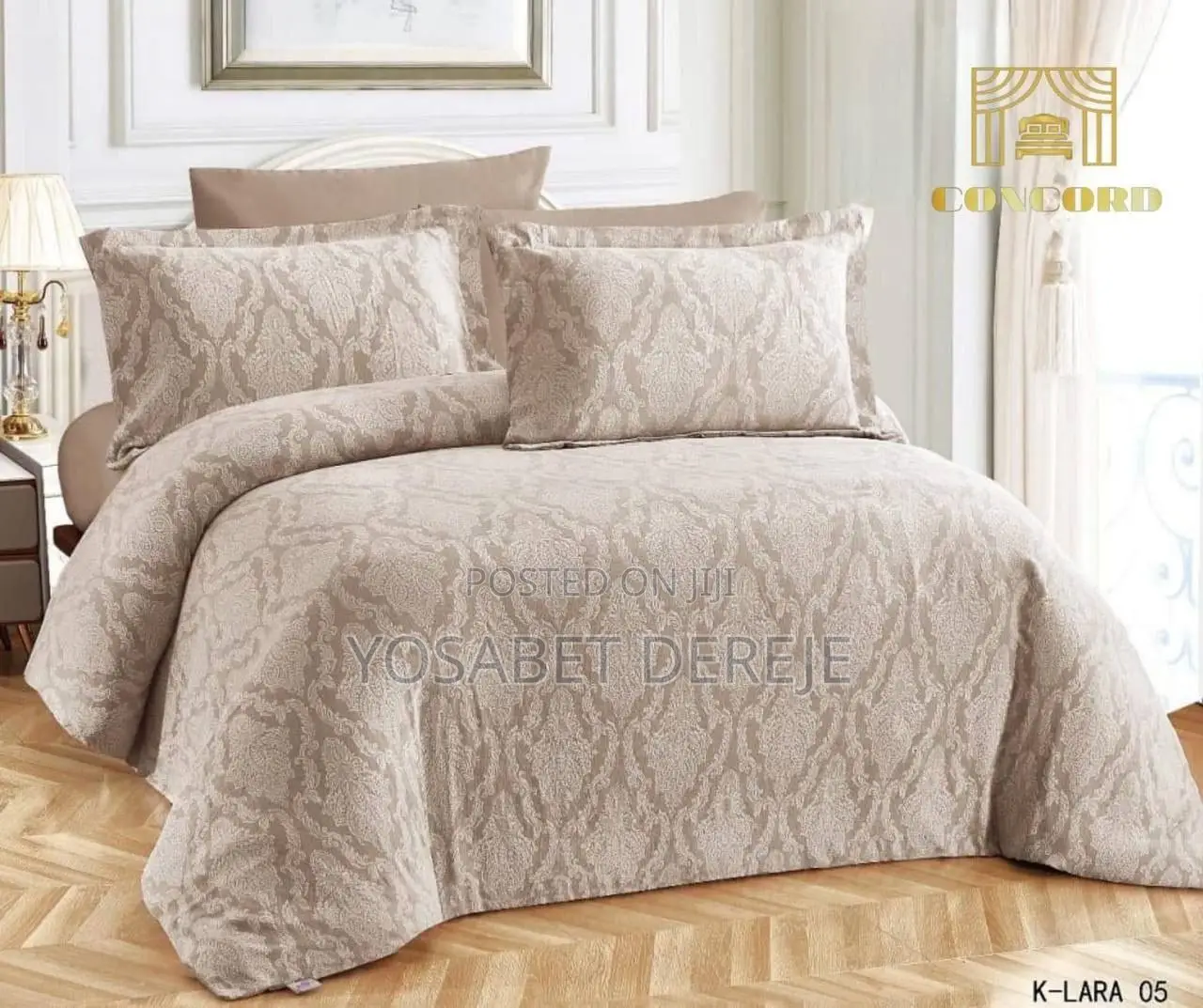ጥራት ያላቸው የኮተን ኮምፈርት ይዘንላቹ Quality 6 PCS Comforter