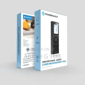 Powerology 30m Distance Smart Laser Measurement Tool