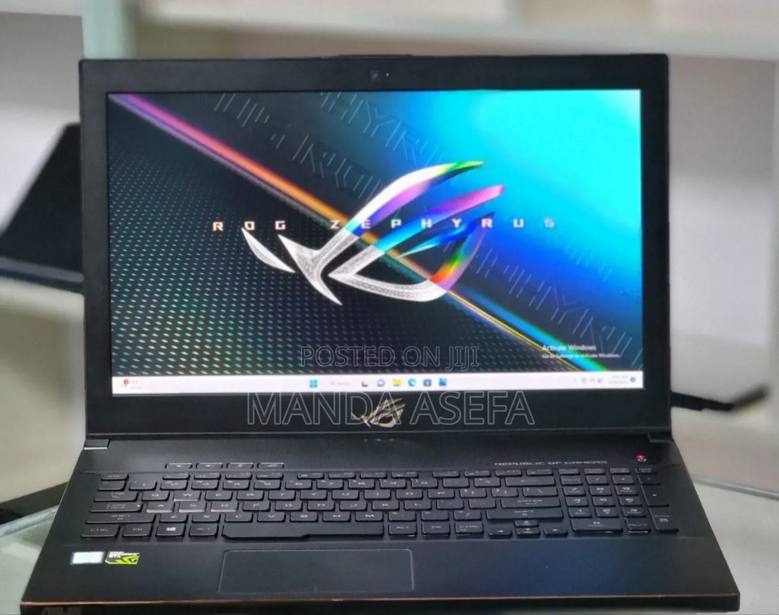 New Laptop Asus ROG Zephyrus G15 16GB Intel Core I7 SSD 512GB