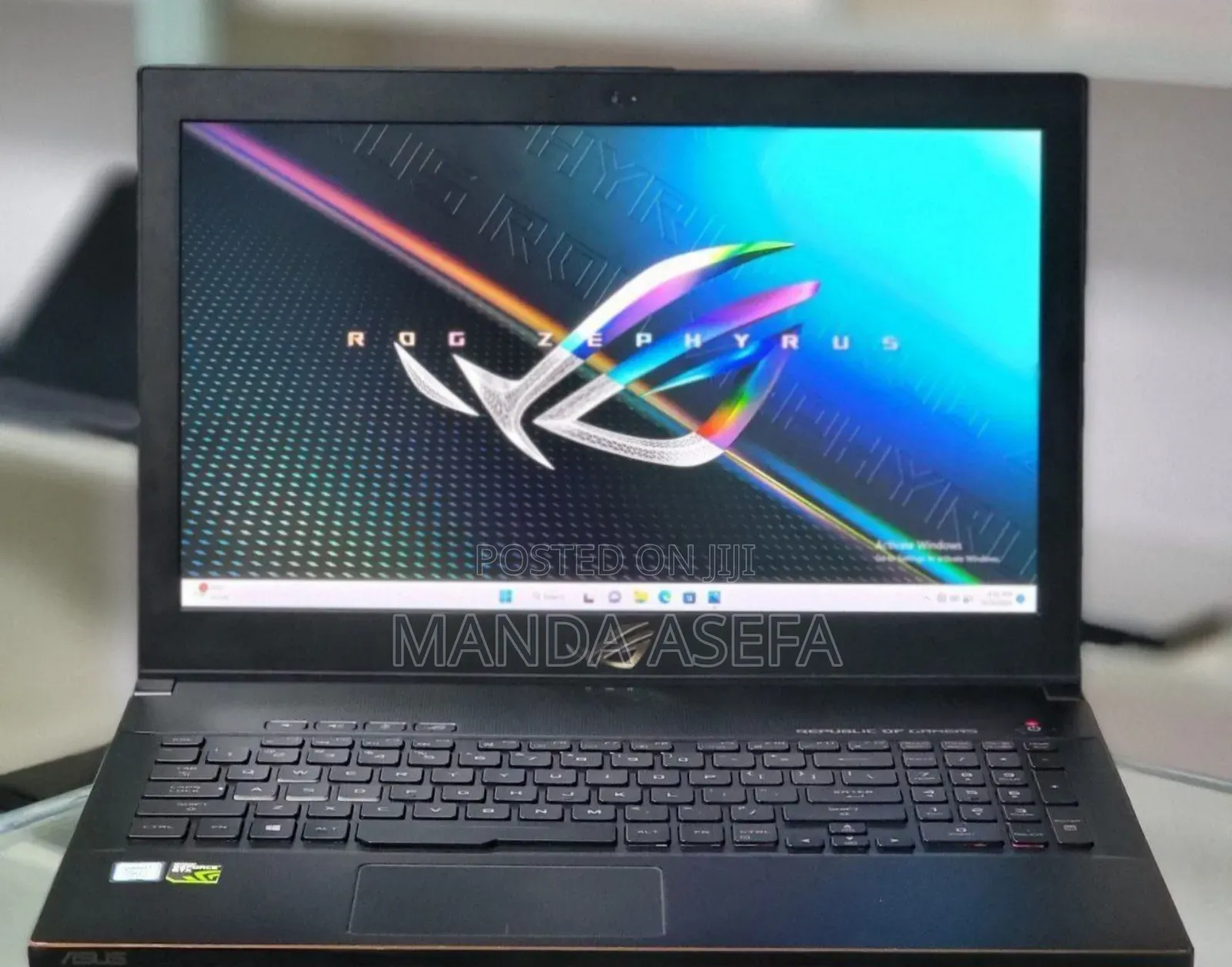 New Laptop Asus ROG Zephyrus G15 16GB Intel Core I7 SSD 512GB