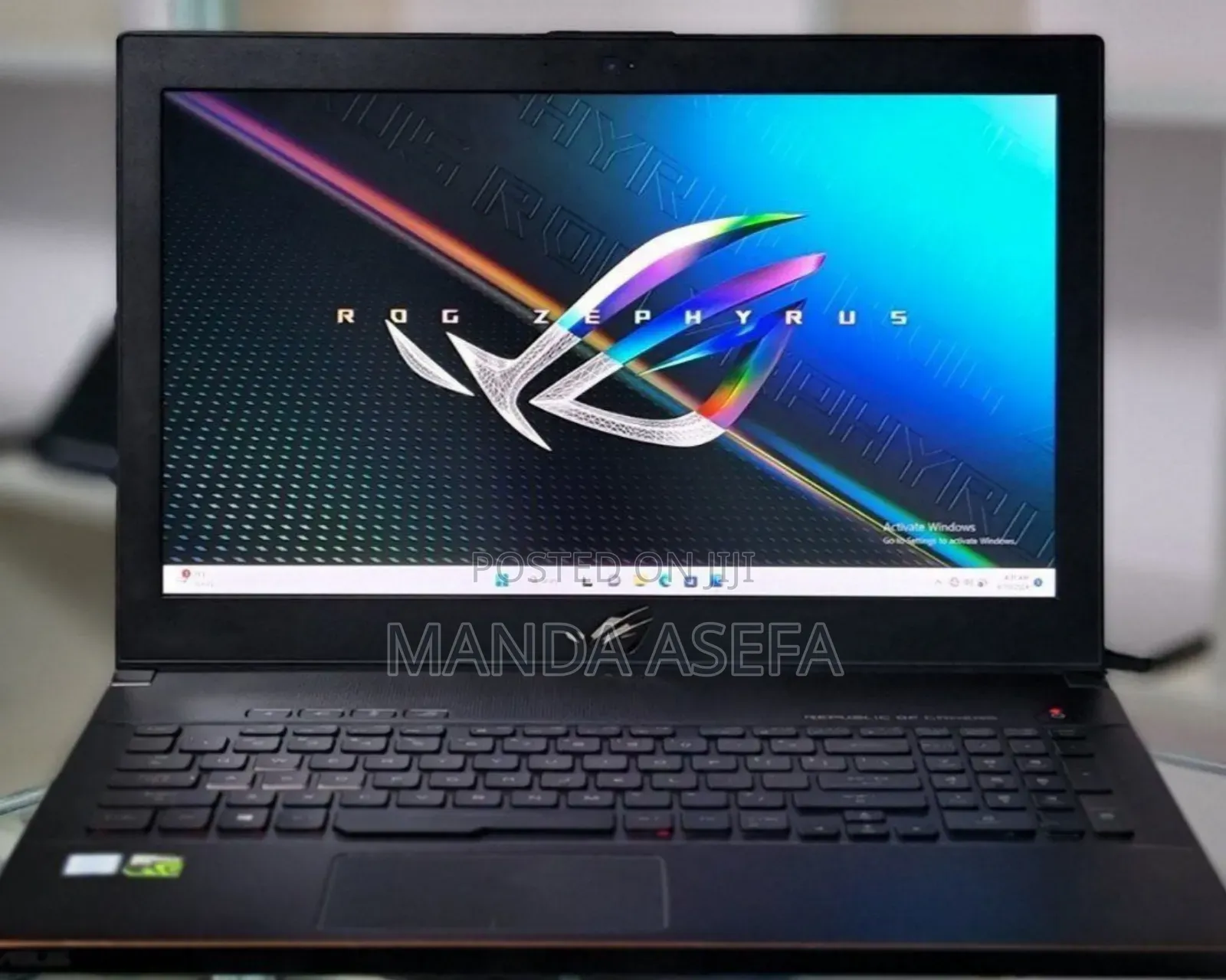 New Laptop Asus ROG Zephyrus G15 16GB Intel Core I7 SSD 512GB