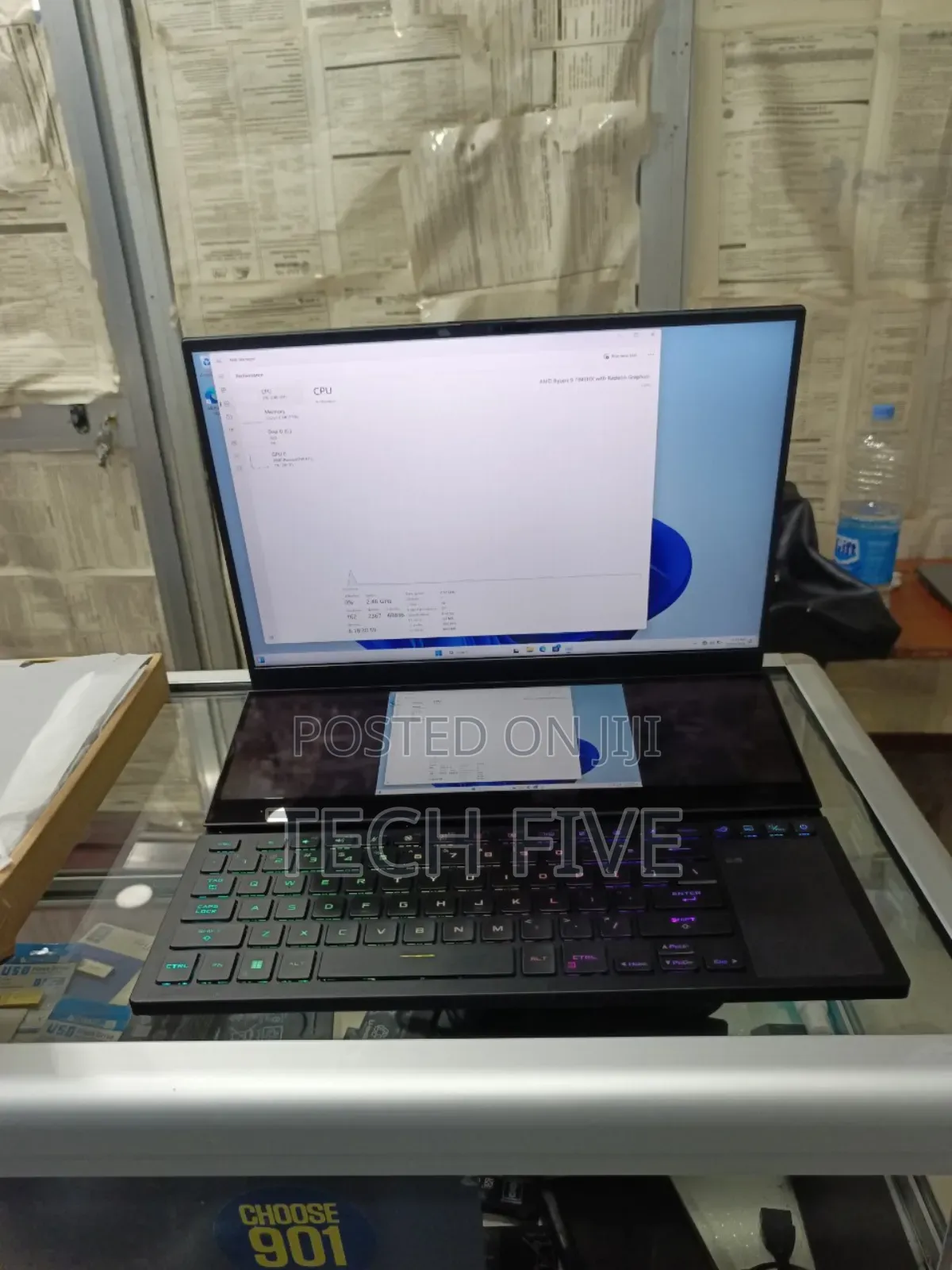 New Laptop Asus ROG Zephyrus G15 32GB AMD Ryzen 9 SSD 1T