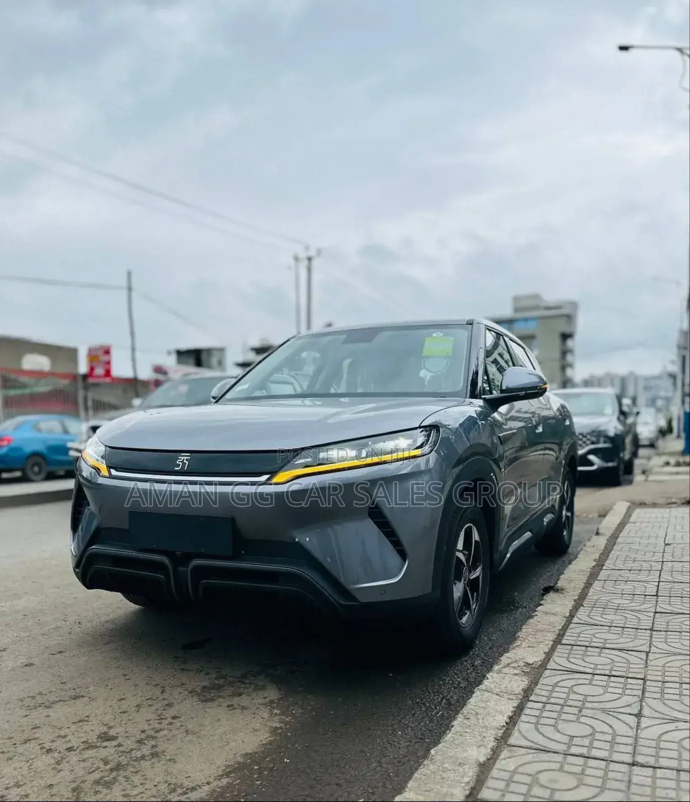 New BYD Song Plus 2024 Blue