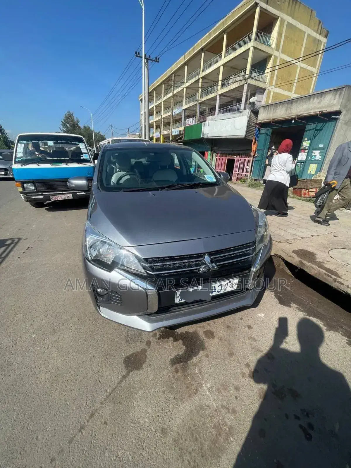 New Mitsubishi Attrage 2023 Gray