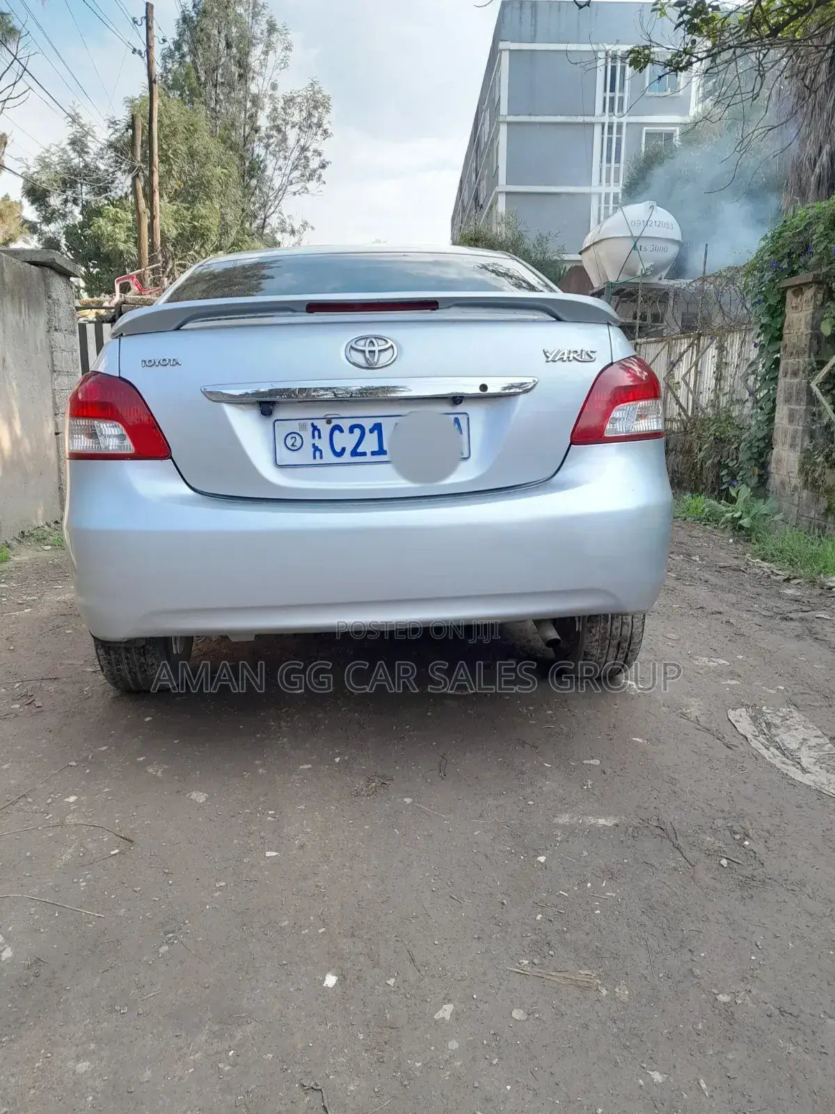 Toyota Yaris 2010 Silver