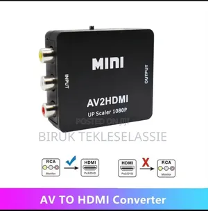 Av (Rca) to Hdmi Converter