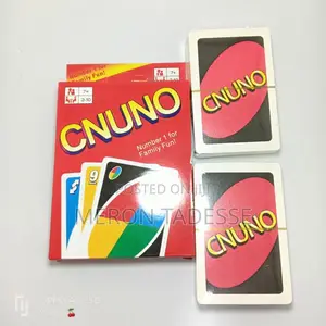UNO ኡኖ ካርታ Card Game 2 Deck in 1 Price for the Pair 2200